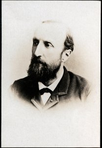 フランスの彫刻家、エイムジュールダロウ（1838-1902）の肖像。 作： French Photographer